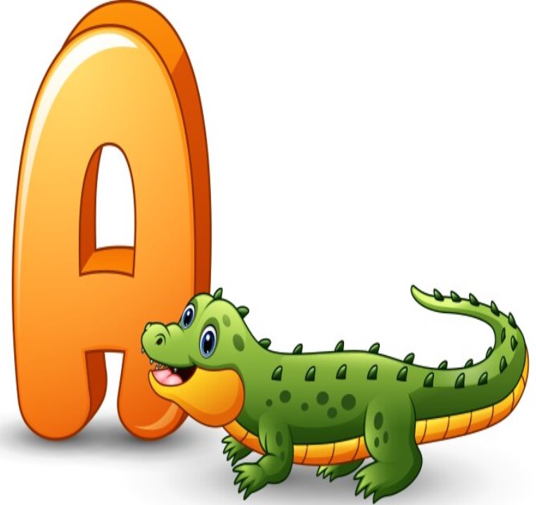 Crocodile Font Spelling Vector Images (16)